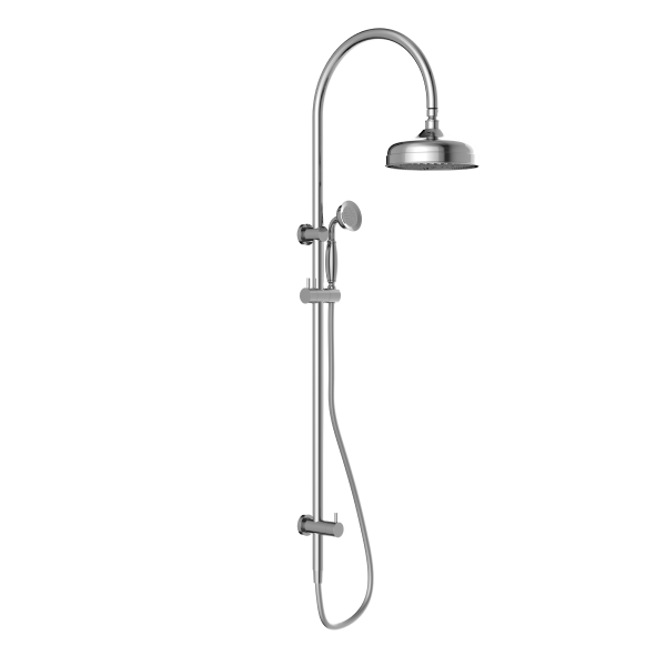 Nero York Twin Shower - Chrome (Handle Options)