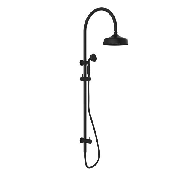 Nero York Twin Shower - Matte Black (Handle Options)