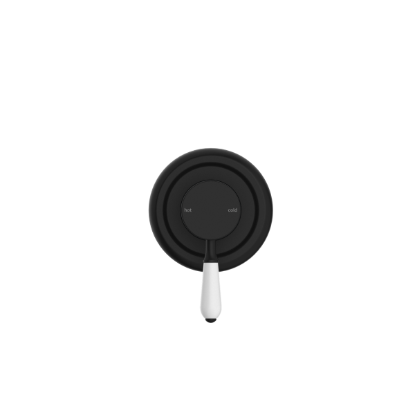 Nero York Shower Mixer - Matte Black (Handle Options)