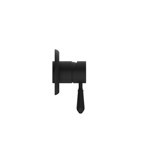 Nero York Shower Mixer - Matte Black (Handle Options)