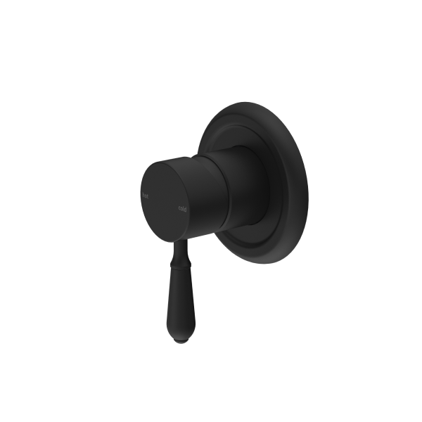 Nero York Shower Mixer - Matte Black (Handle Options)
