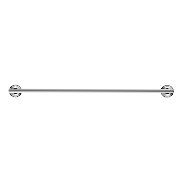 Nero York Single Towel Rail 600mm - Chrome / NR6924CH