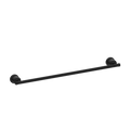 Nero York Single Towel Rail 600mm - Matte Black / NR6924MB