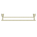 Nero York Double Towel Rail 600mm - Aged Brass / NR6924dAB