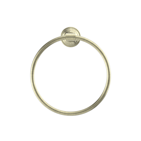 Nero York Towel Ring - Aged Brass / NR6980AB