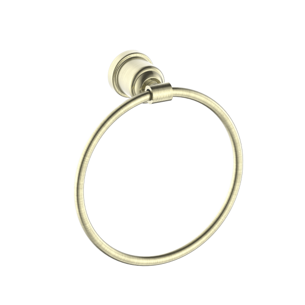 Nero York Towel Ring - Aged Brass / NR6980AB
