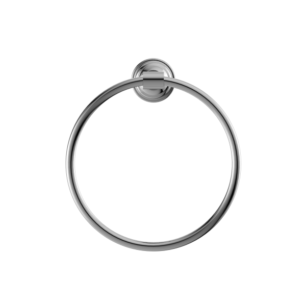 Nero York Towel Ring - Chrome / NR6980CH