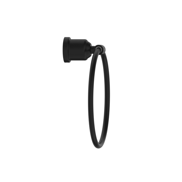 Nero York Towel Ring - Matte Black / NR6980MB