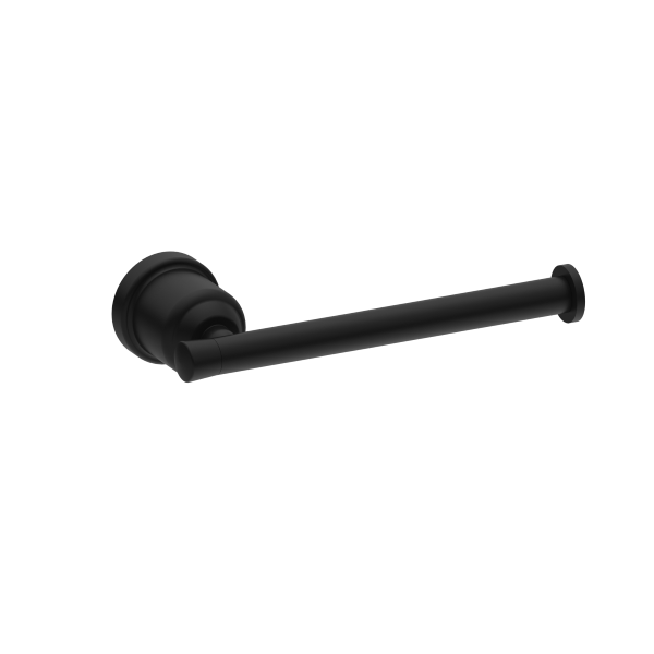 Nero York Toilet Roll Holder - Matte Black / NR6986MB