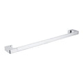 Nero Pearl 800mm Single Towel Rail - Chrome / NR8024CH