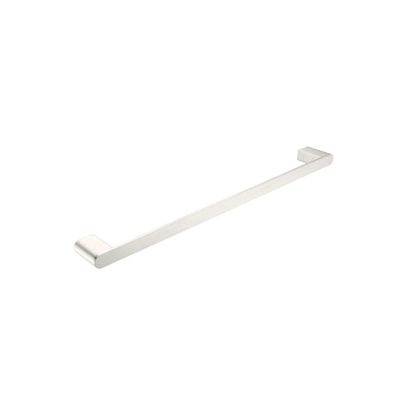 Nero Bianca Single Towel Rail 600mm Brushed Nickel / NR9024BN
