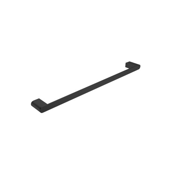 Nero Bianca Single Towel Rail 600mm Matte Black  / NR9024MB