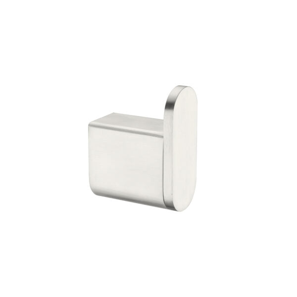 Nero Bianca Robe Hook Brushed Nickel / NR9082BN