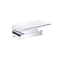 Nero Bianca Toilet Roll Holder with Shelf Chrome / NR9086aCH