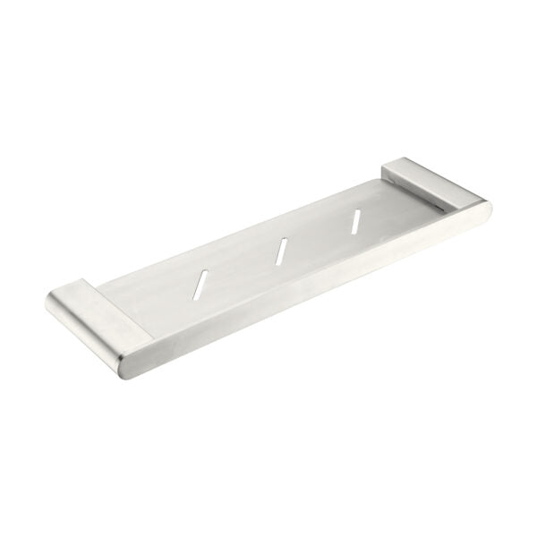 Nero Bianca Metal Shower Shelf Brushed Nickel / NR9087aBN