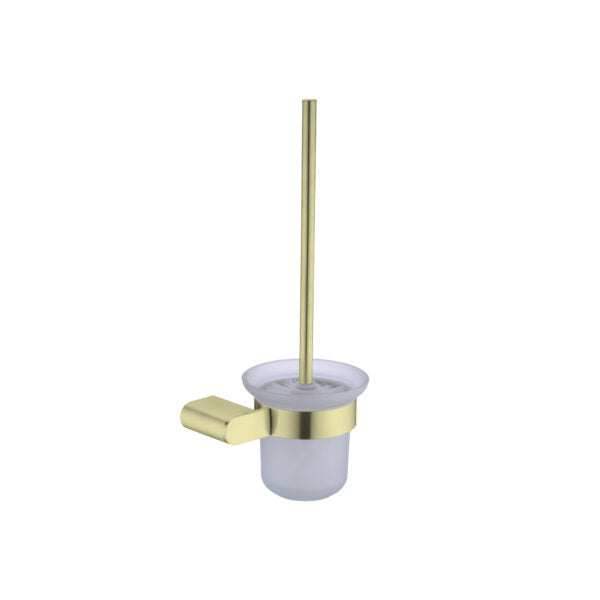 Nero Bianca Toilet Brush Holder Brushed Gold / NR9088BG