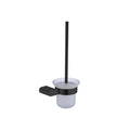 Nero Bianca Toilet Brush Holder Matte Black / NR9088MB