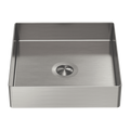 Nero Opal Stainless Steel Basin Square Brushed Nickel NRB401sBN