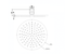 Nero 250mm Round Brass Shower Head Gunmetal Grey // NRROA1001GM