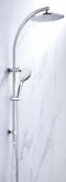 Dolce Combination Overhead and Handshower on Column - Chrome