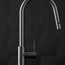 Nero Mecca Pull Down  Sink Mixer - Gunmetal Grey / NR221908GM