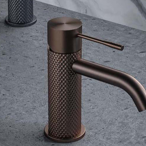 Nero Opal Basin Mixer - Brushed Bronze PVD NR251901BZ