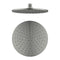 Nero 250mm Round Brass Shower Head Gunmetal Grey // NRROA1001GM