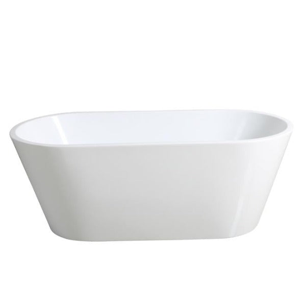 Ovia Oval Freestanding Bath 1200mm - Gloss White