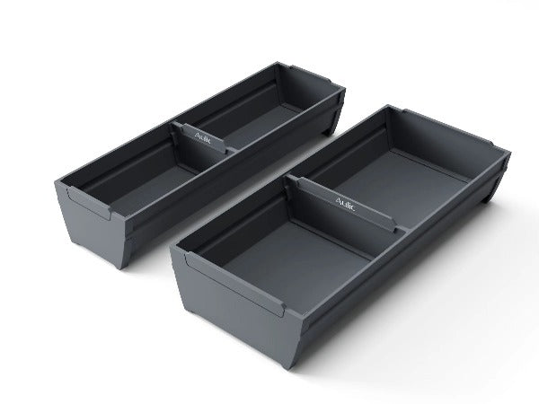 Aulic Petra 1500mm Vanity Unit with Flat Stone Top (add basins)