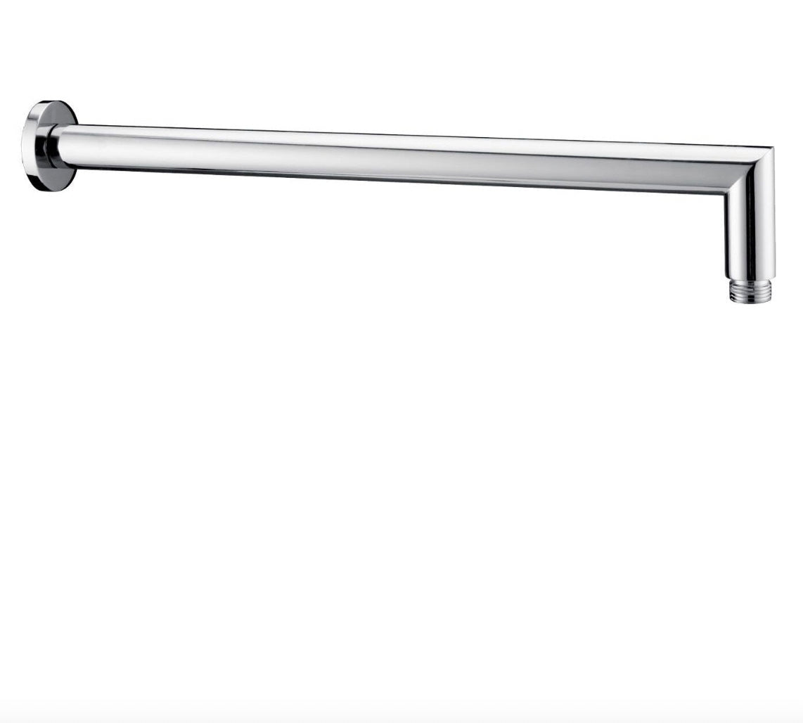 Otter Round Straight Shower Arm, 400mm Chrome