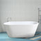 Ovia Oval Freestanding Bath 1700mm - Gloss White