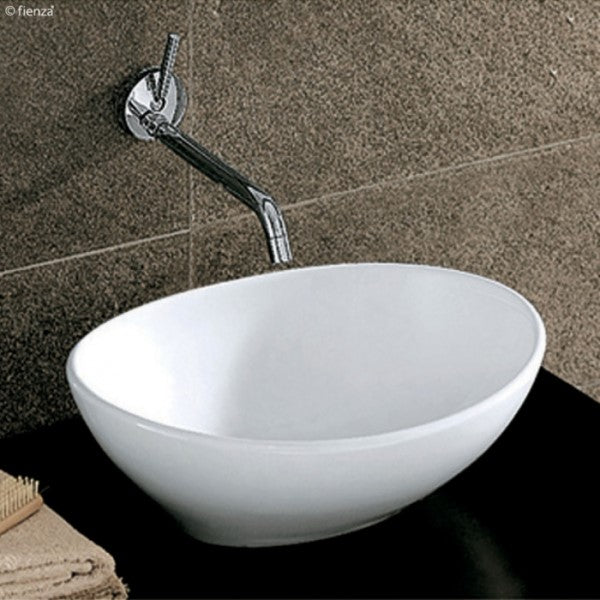 Fienza Paola Above Counter Basin - White Gloss