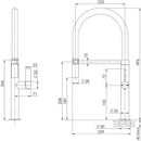 Phoenix Prize Flexible Coil Sink Mixer - Chrome