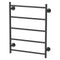 Radii Towel Ladder 550 x 740mm Round Plate - Matte Black