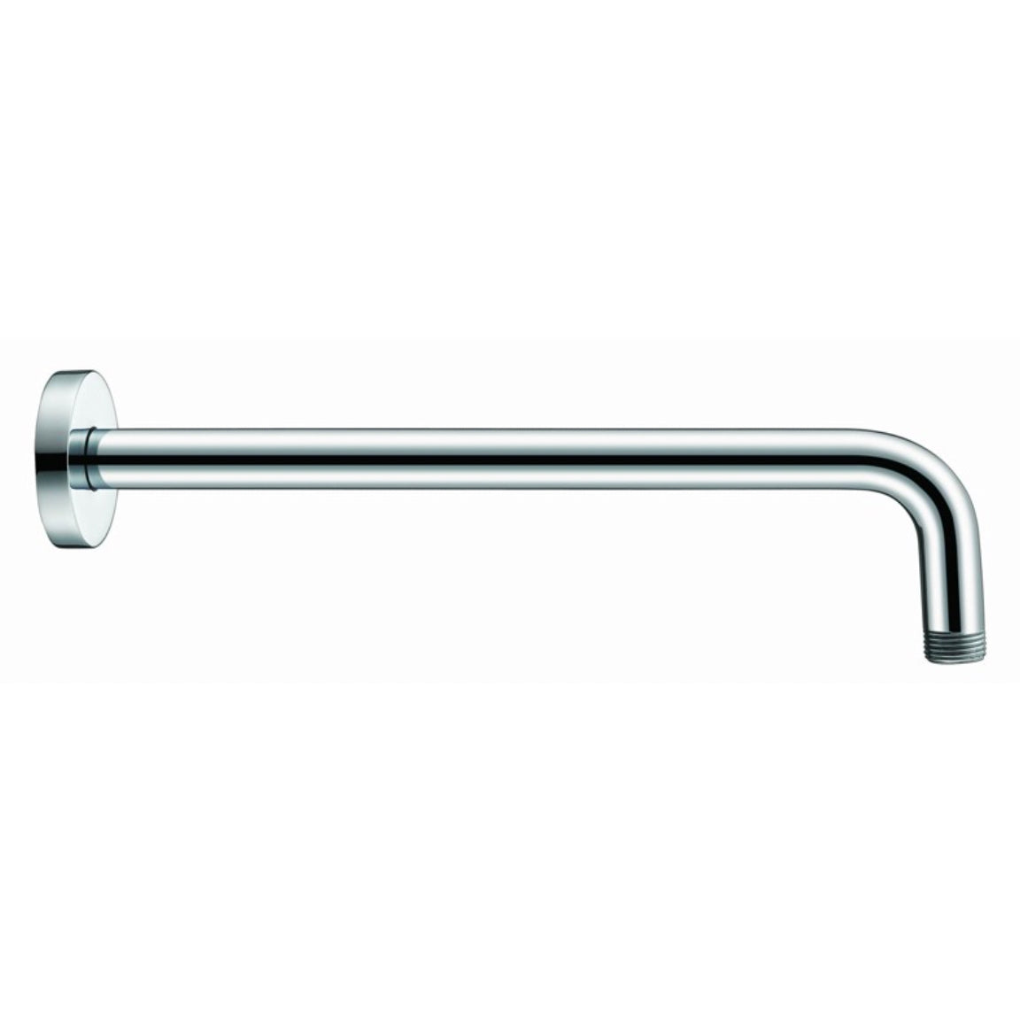 Maple Round Horizontal Wall Mounted Shower Arm Chrome