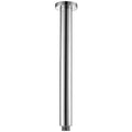 Church Chrome Vertical Shower Arm Round 300mm Brass