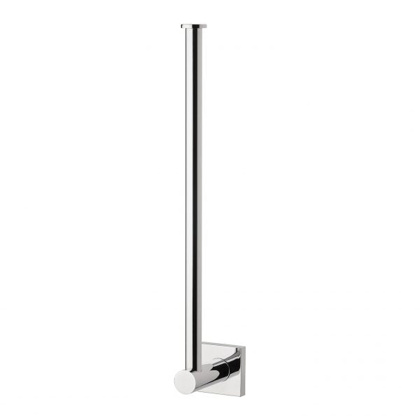 Radii Spare Toilet Roll Holder Square Plate - Chrome