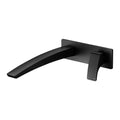 Phoenix Rush Wall Basin Mixer Set 230mm - Matte Black