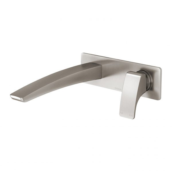 Phoenix Rush Basin Outlet 180mm - Brushed Nickel