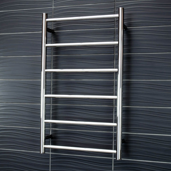 Radiant LTR01 Unheated Round Towel Ladder, Polished