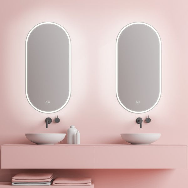 Remer Gatsby LED Mirror 450mm x 900mm G4590D, Multiple Options