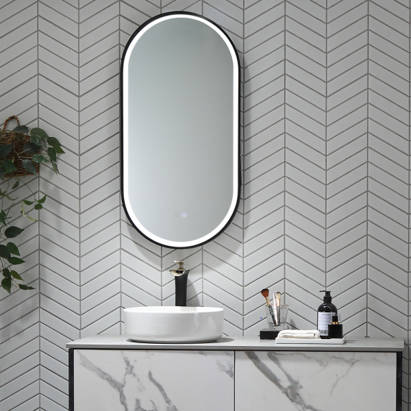 Remer Gatsby LED Mirror 450mm x 900mm G4590D, Multiple Options