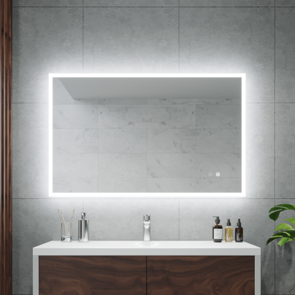Remer Kara Backlit LED Mirror with Bluetooth, 900mm & 1200mm