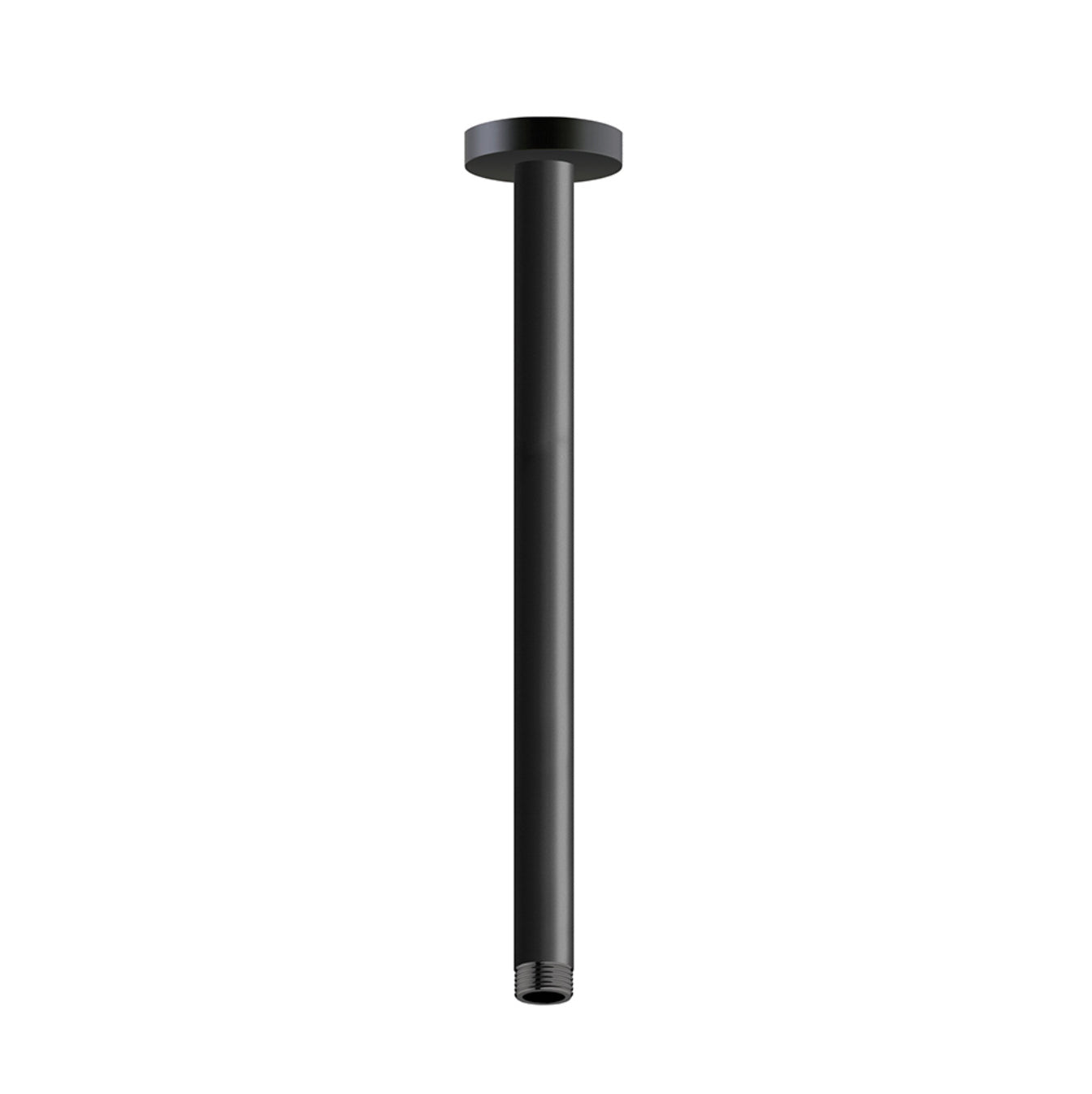Round Ceiling Arm - Matte Black