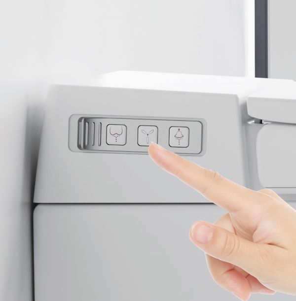 Lafeme Sesto In Wall Wall Hung Smart Toilet - ST22