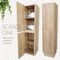 Fienza Edge Tallboy Wall Hung - Scandi Oak