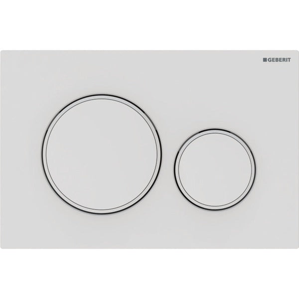 Geberit In Wall Package - Haze Rimless Pan - Sigma 20 Round Button
