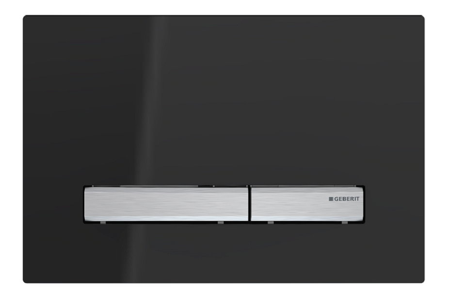 Geberit In Wall Package - Rimini Rimless Pan - Sigma 50 Glass Button