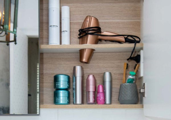 Timberline Sutherland House Storage Queen Hair Dryer Storage & Power Point