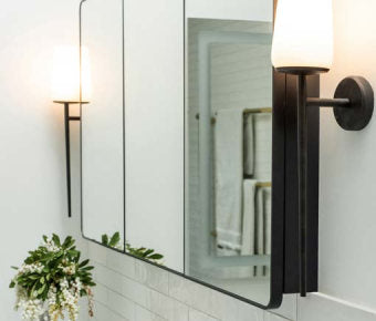 Timberline Sutherland House Shaving Cabinet 1200mm